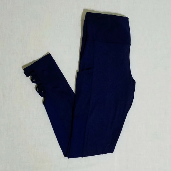 Everyday Jogger — navy, folded flat
